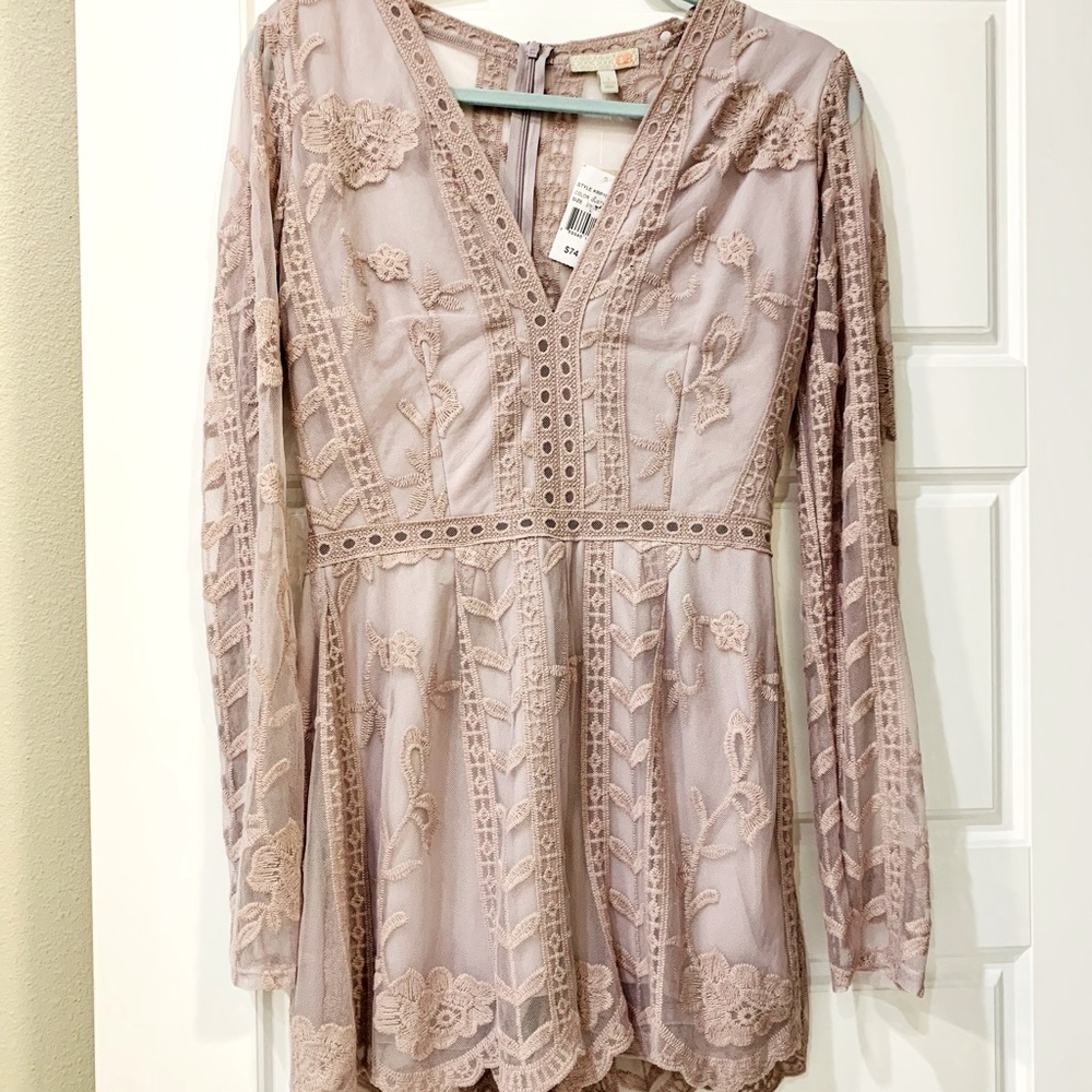 Gianni Bini Lilac Romper